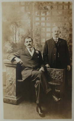 Otto and Gustav Lindner